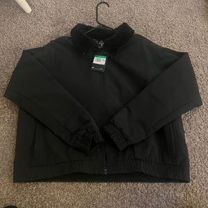 NWT Womens Nike jacket with Sherpa neckline